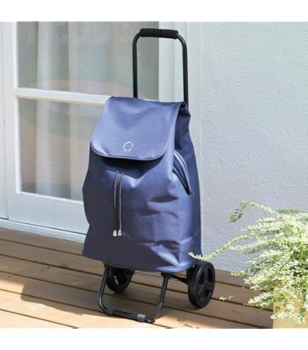 Amazon｜買い物カート ショッピングカート キャリーバスケット 籐